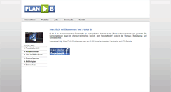Desktop Screenshot of planb-tech.at